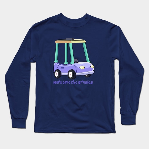 Here come the grannies Long Sleeve T-Shirt by magicmirror